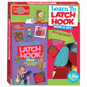 TS Shure Learn To Latchhook Activity Set and Book