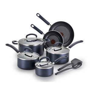 Color Luxe 12-Piece Cookware Set - Sapphire Blue