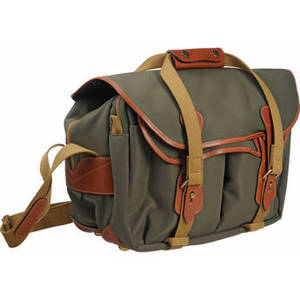 335 Shoulder Bag (Sage with Tan Leather Trim)