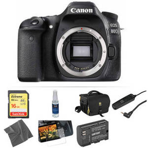 EOS 80D DSLR Camera Basic Kit