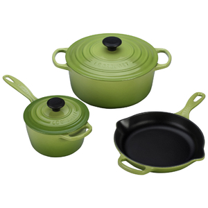 5pc Cast Iron Cookware Set Palm