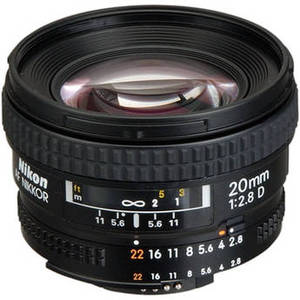 AF NIKKOR 20mm f/2.8D Lens