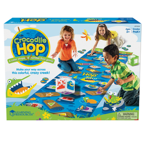Learning Resources Crocodile Hop Floor Game