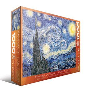 EuroPuzzles Vincent Van Gogh - Starry Night: 1000 Pcs