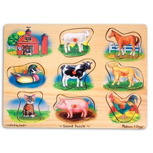 Melissa & Doug Farm Sound Puzzle
