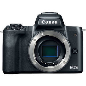 EOS M50 Mirrorless Digital Camera (Body Only, Black)